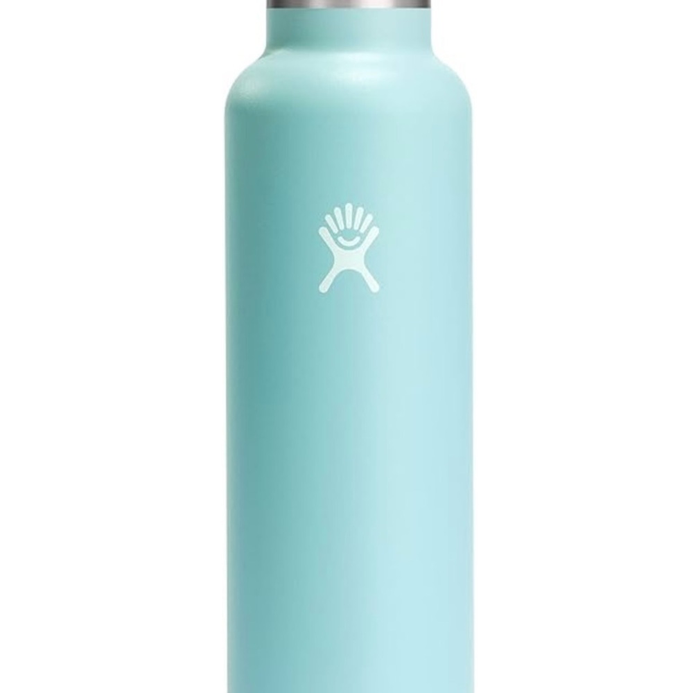 24 oz Hydroflask Standard Mouth Flexcap in Sky Blue (Carolina blue) - Picture 6 of 7